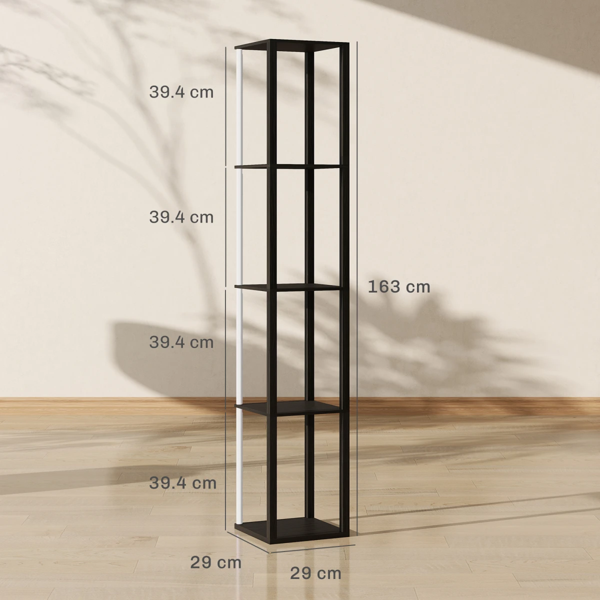 Premium Floor Lamp 4-Tier RGB LED Remote Home by N/A