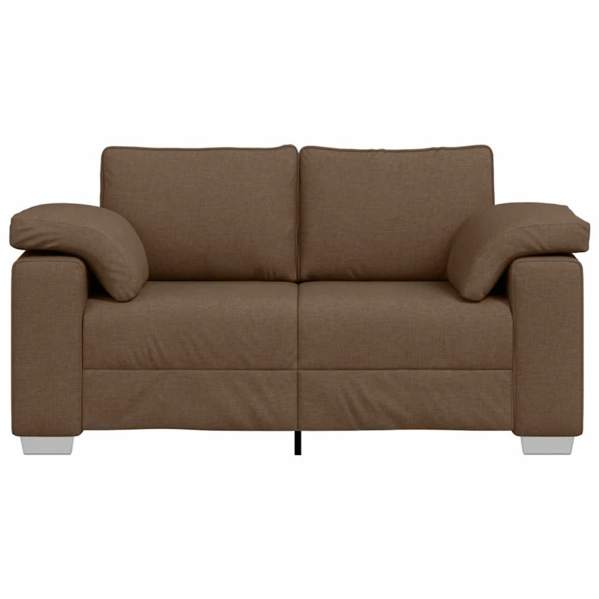 vidaXL vidaXL Sofa 160 x 77 x 82 cm Brown Cushioned Home - Sofa
