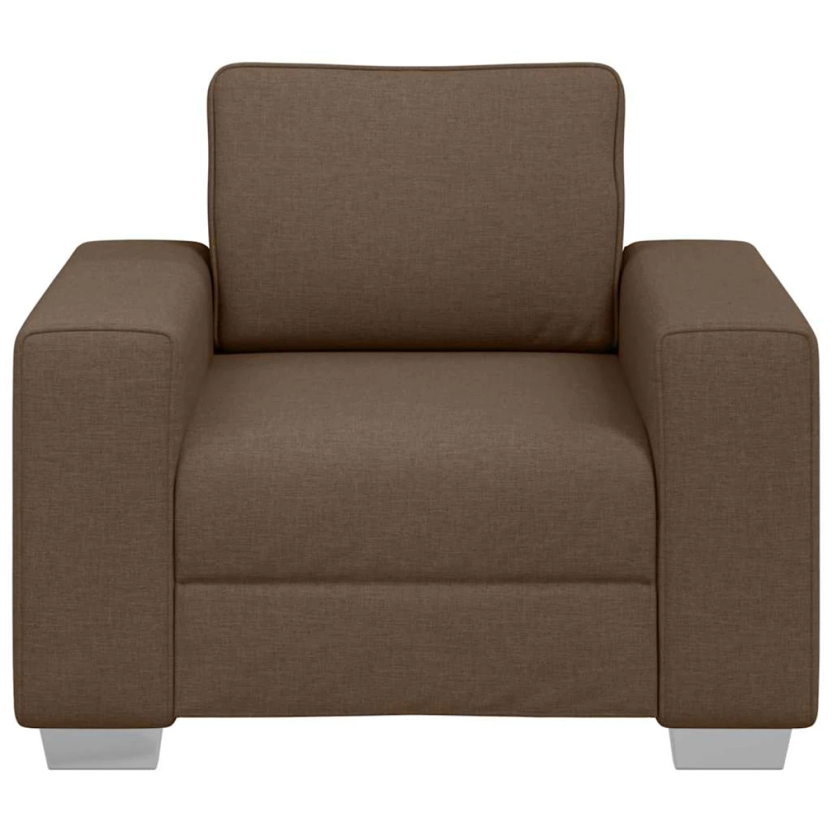vidaXL VidaXL Sofa 100x77x82 Cm Brown Fabric Cushion Living Room - Sofa Bed