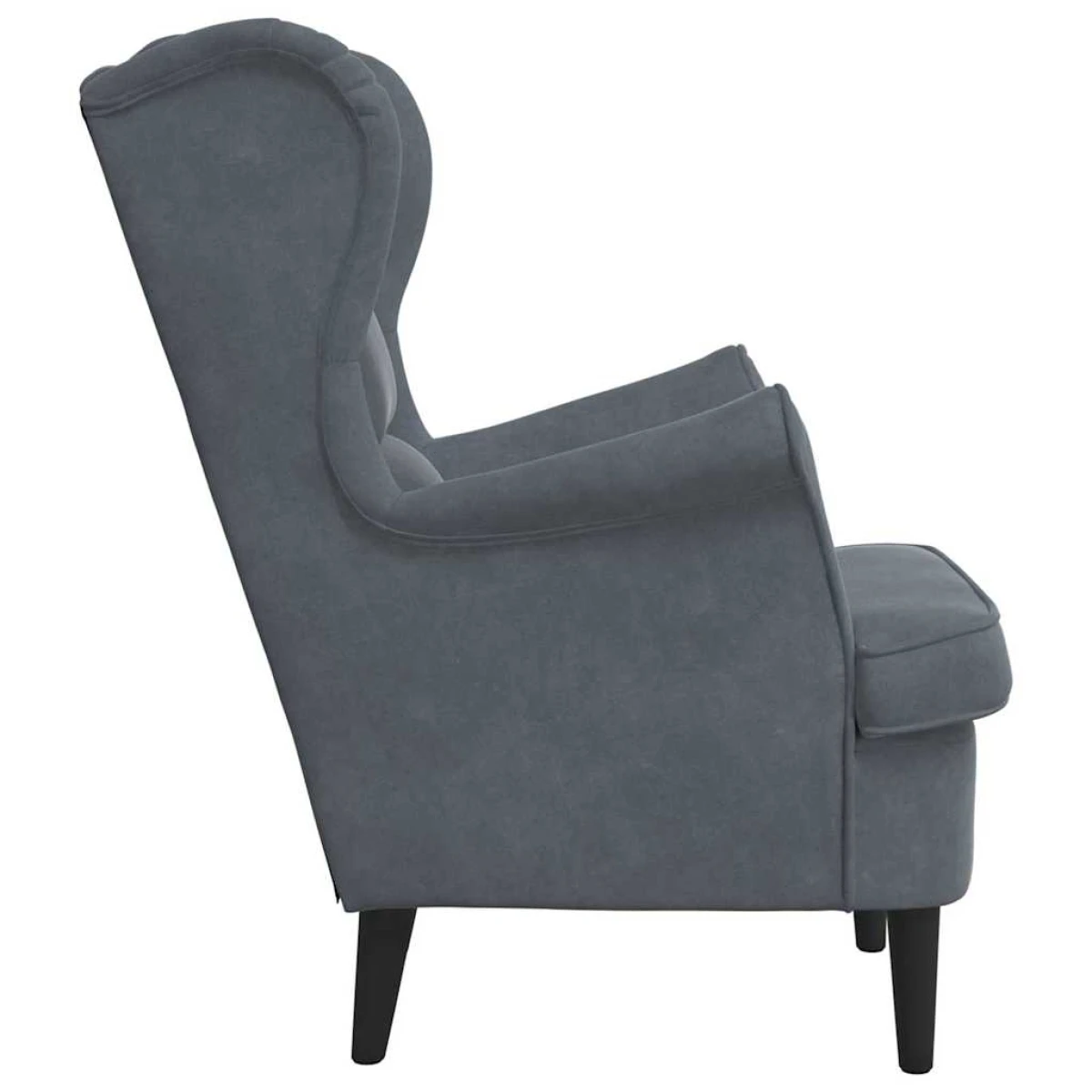 vidaXL VidaXL Armchair 71x92x91 Velvet Living Room - Armchair