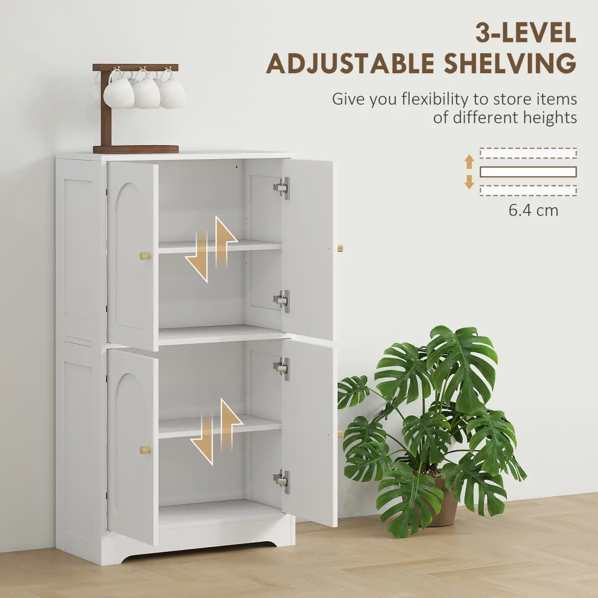 N/A Kitchen Cart、Kitchen Storage Cabinet /Sideboard - Sideboard