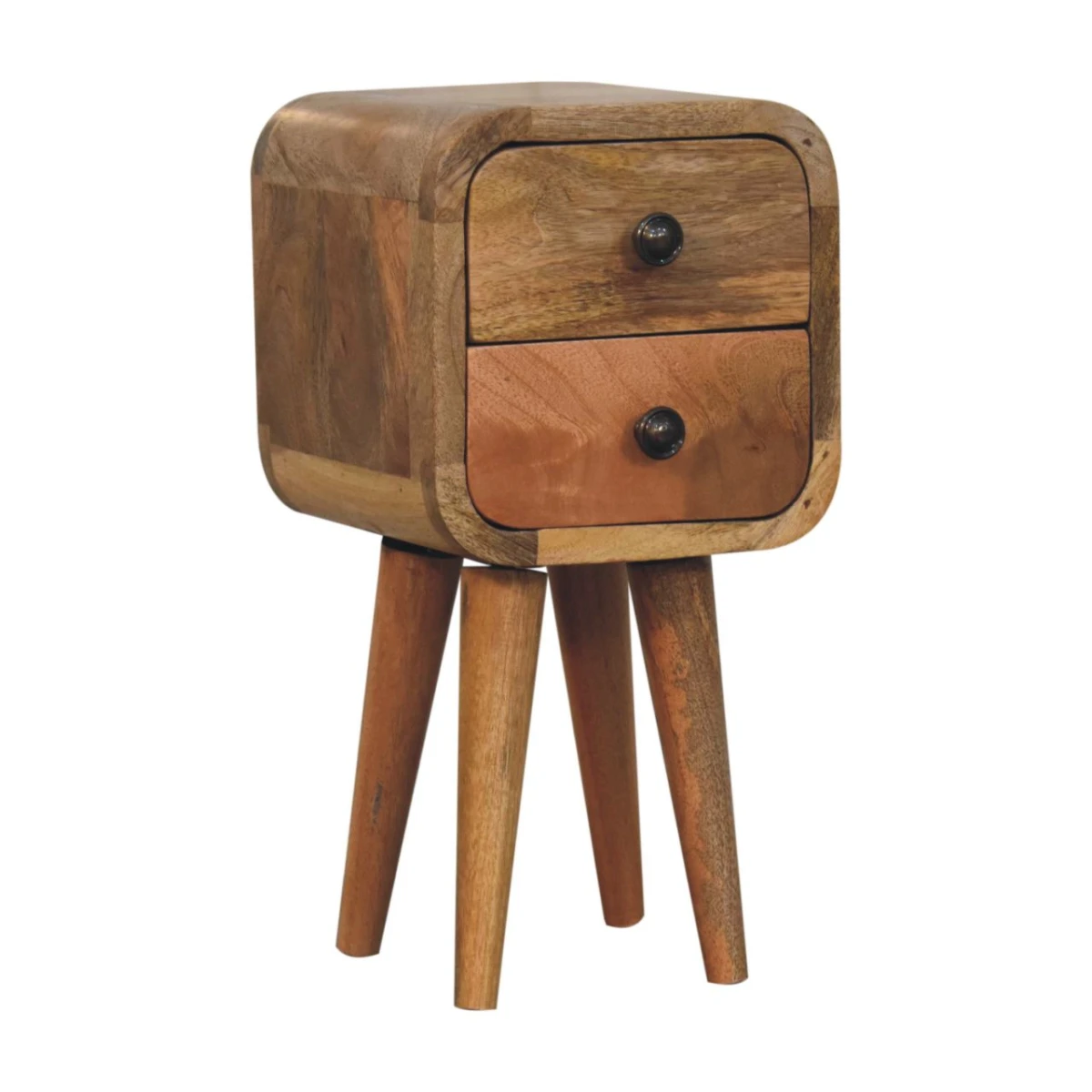 Artisan Furniture Artisan Bedside Table Compact 2-Drawer SmallSpace - Bedside Table
