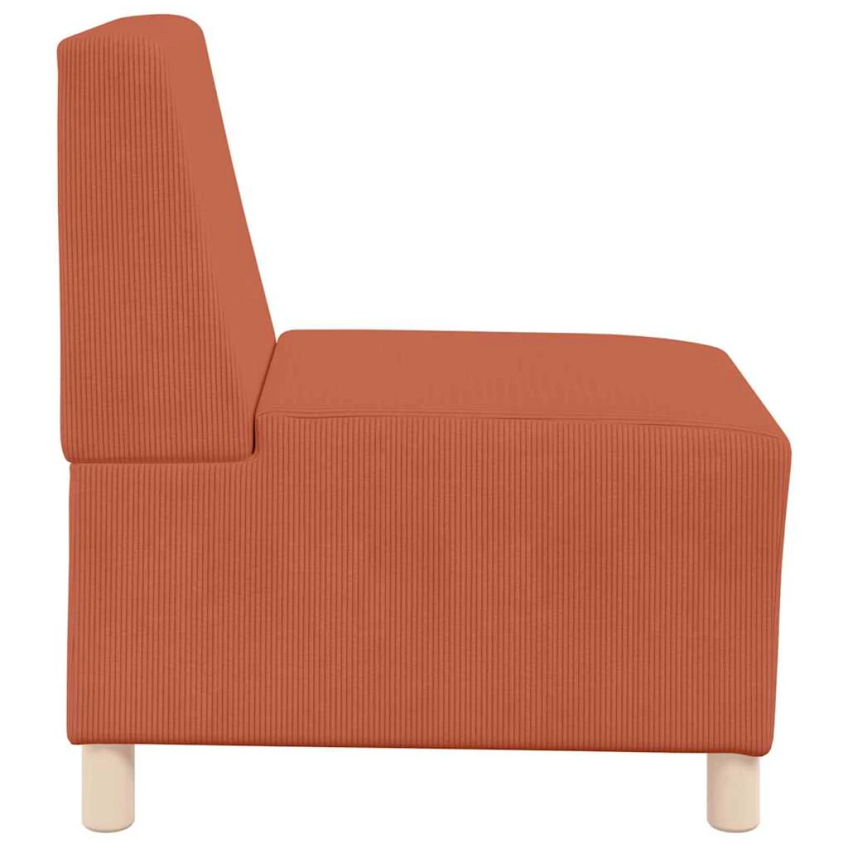 VidaXL Armless Modular Sofa 55x74x82 Cm Corduroy Home by vidaXL