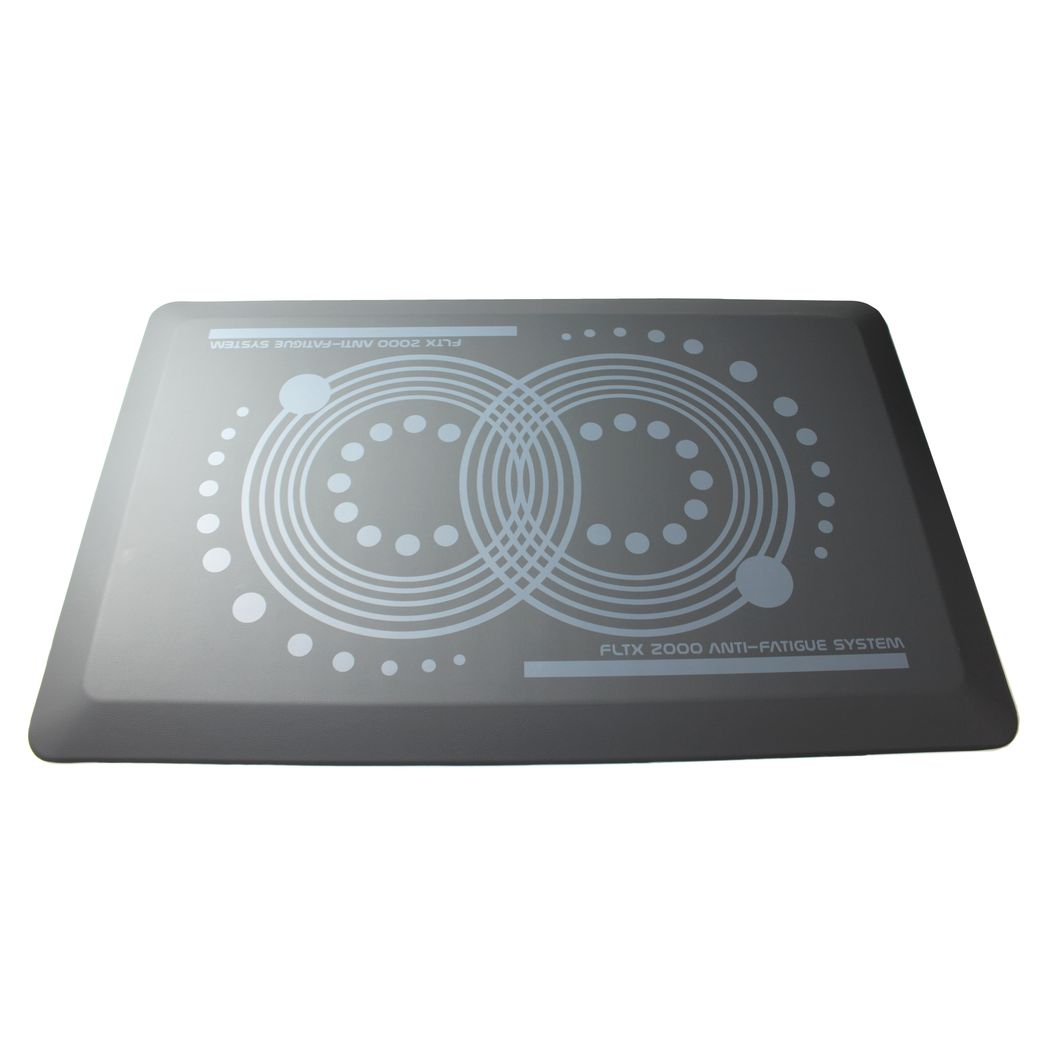 Floortex® AFS-TEX® 2000 Grey Active Anti-Fatigue Mat - 50 x 80cm - Rug