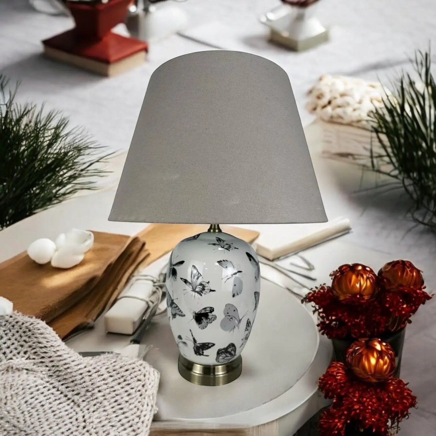 MSL 41CM LAMP AND SHADE - Lamp