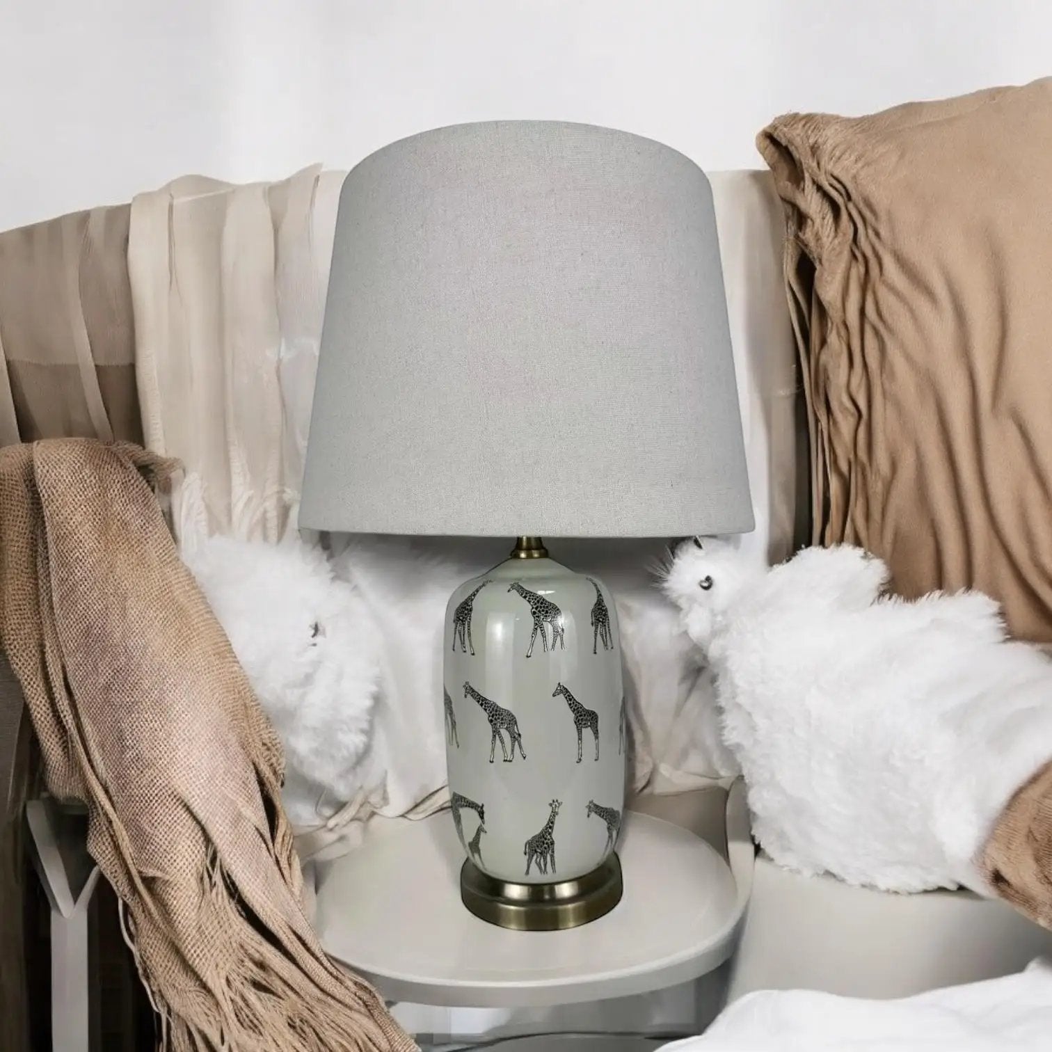 MSL 41CM LAMP AND SHADE - Lamp