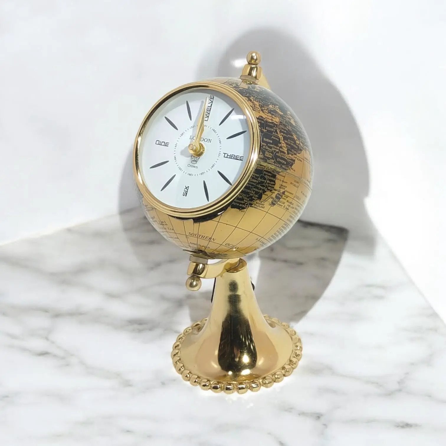 MSL TABLE CLOCK GLOBE DESIGN - Clock