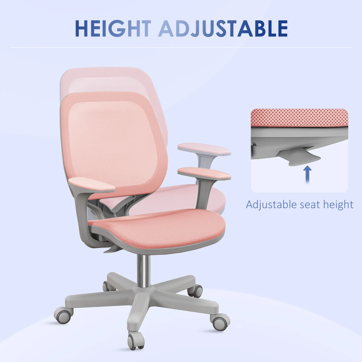 N/A Premium Office Chair 44 to 56 cm Ergo Mesh Office - Office Chair