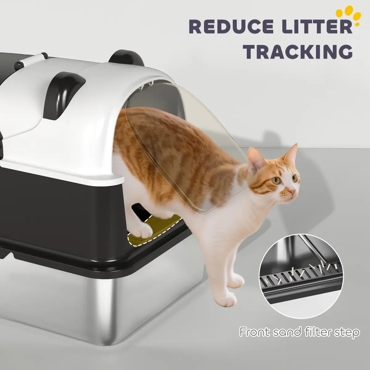 N/A Cat Litter Box - Cat Litter
