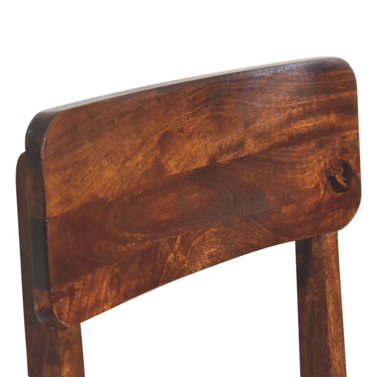 Artisan Mango Wood Dining Chair Dimensions Standard Chestnut Finish For Dining Rooms by Artisan Furniture