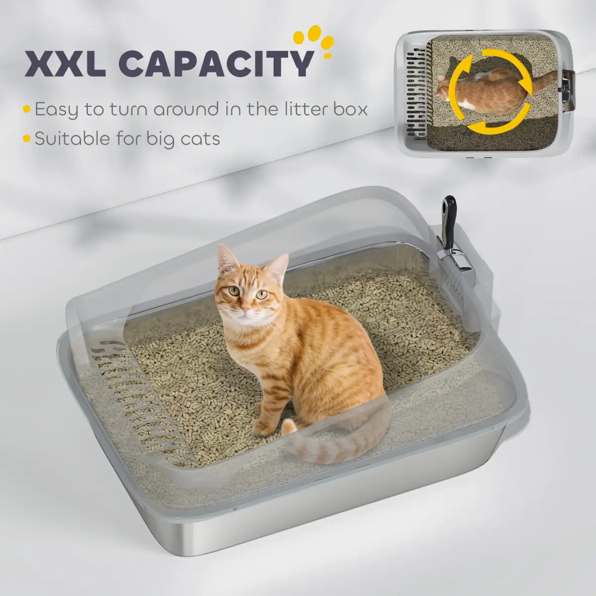 N/A Cat Litter Box - Cat Litter