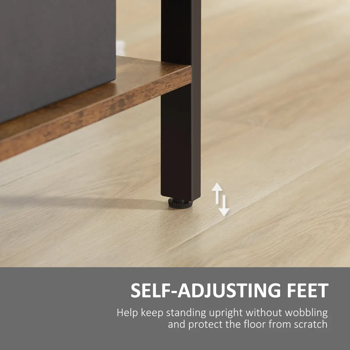 Unbranded Industrial Storage Shelf Bookcase Closet Floor Standing Display Rack - Wine Rack