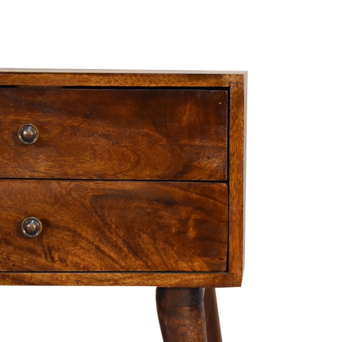 Artisan Furniture Artisan Compact Bedside Table 2-Drawer Chestnut - Bedside Table