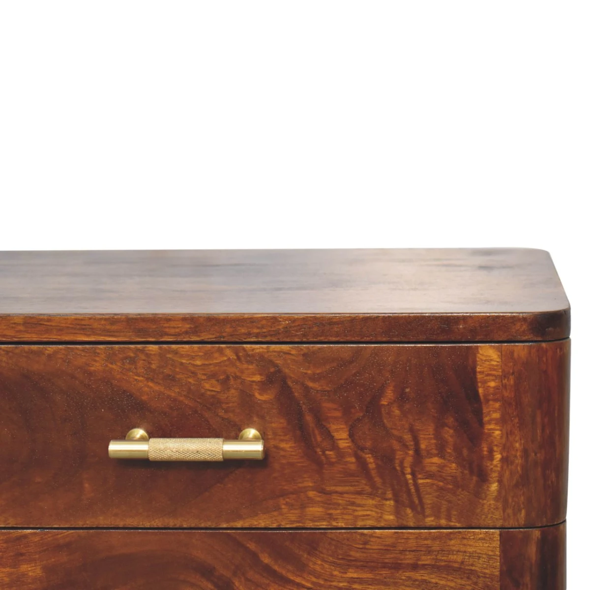 Artisan Bedside 2 Drawer Nordic Chestnut by Artisan Furniture