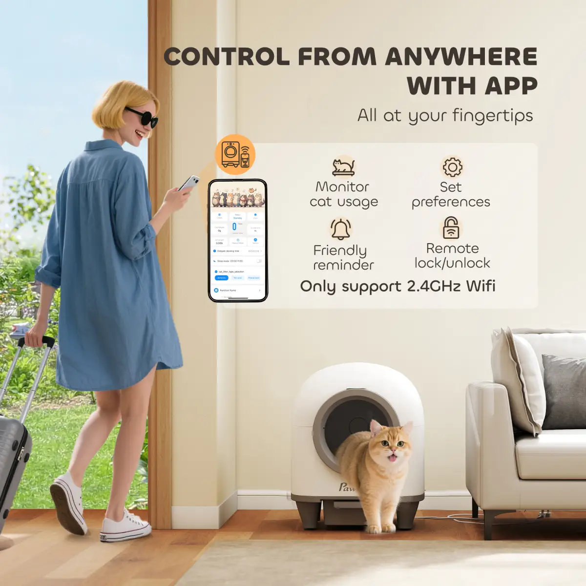 N/A Cat Litter Box - Cat Litter