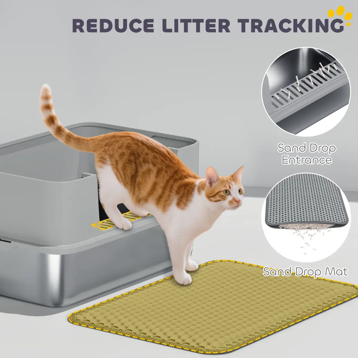 N/A Cat Litter Box - Cat Litter