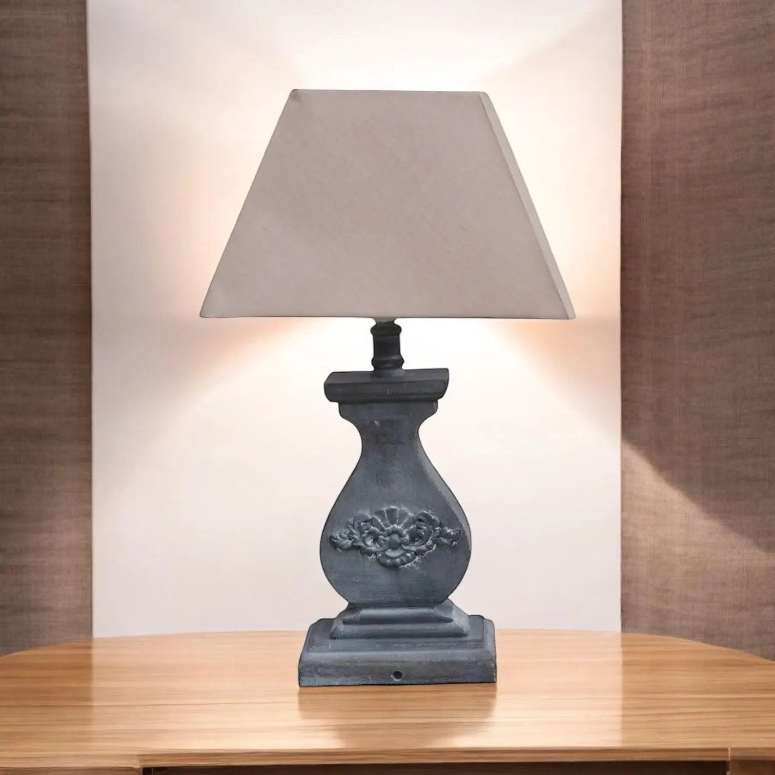 MSL 43CM LAMP AND SHADE - Lamp
