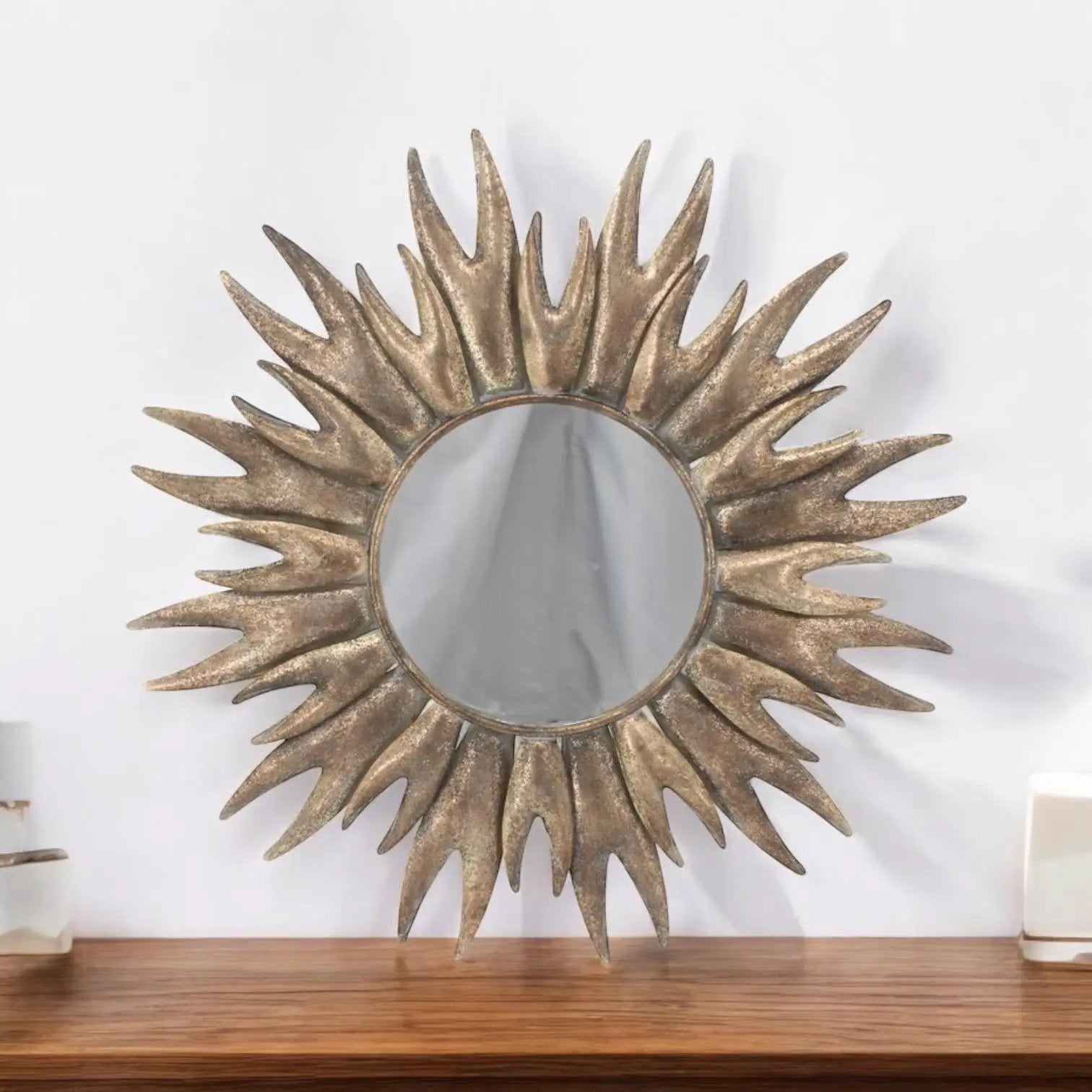 MSL 86CM ROUND METAL MIRROR - Mirror