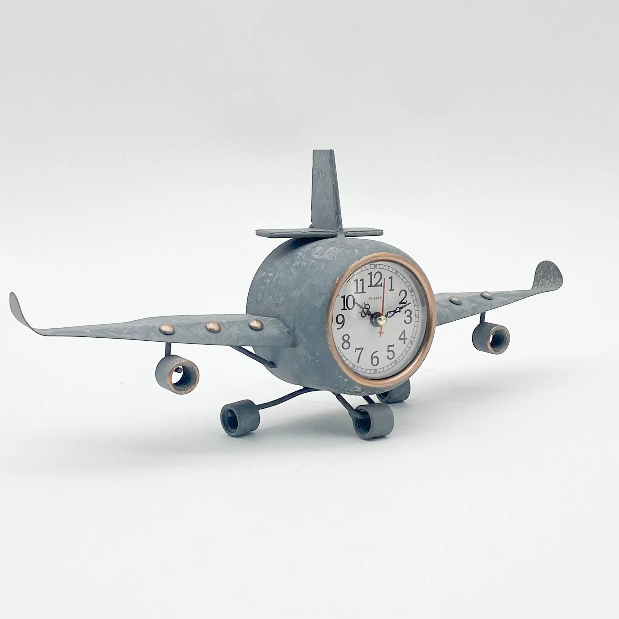 MSL 41CM AEROPLANE TABLE CLOCK - Clock