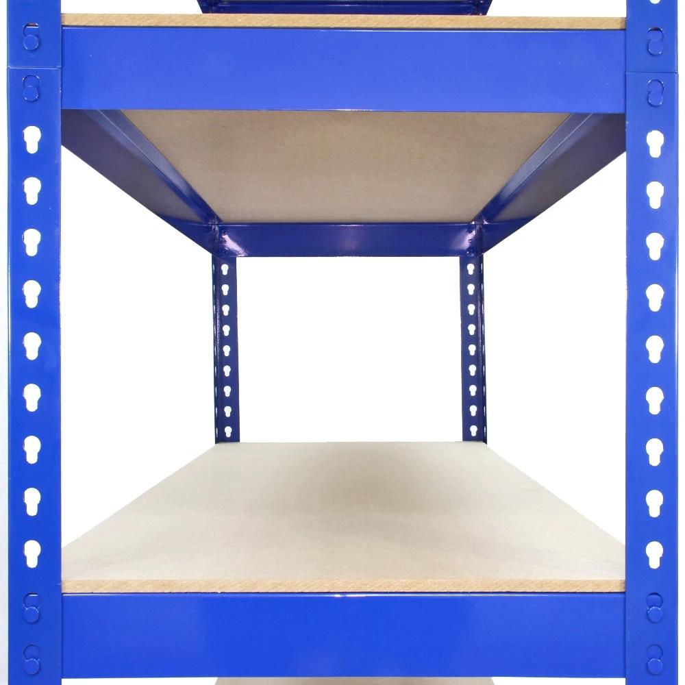 3 x Q-Rax Blue 120 x 50 x 180cm & 2 x Racking Blue 90 x 50 x 180cm by Monster Shop