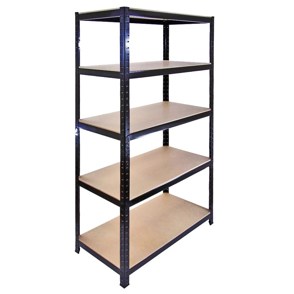 Monster Racking T-Rax Metal Storage Shelves, Black, 90cm W, 45cm D by Monster Shop