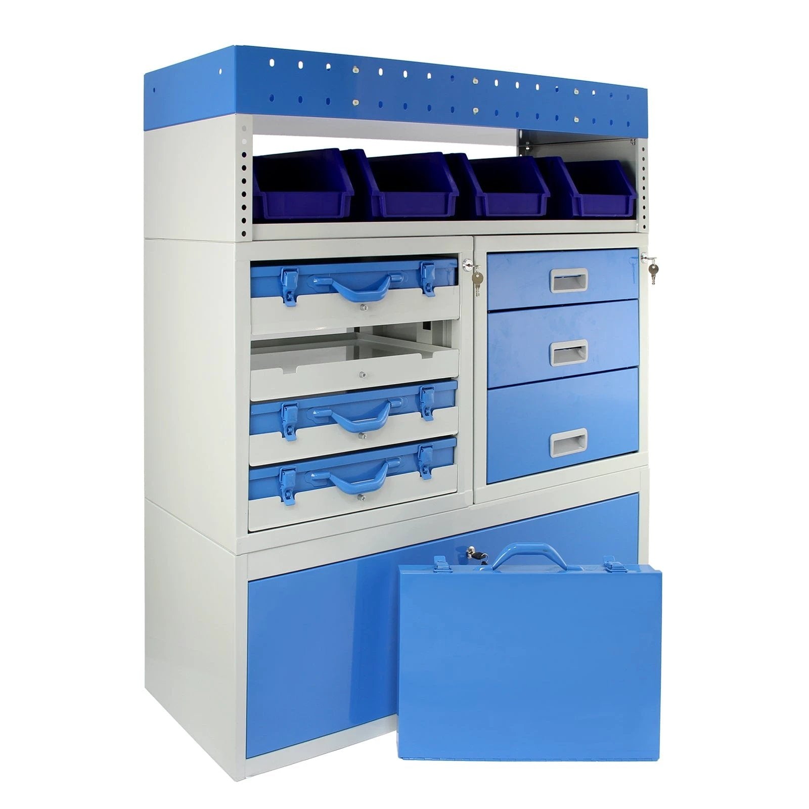 Monster Racking Tempest Metal Van Shelving Bundle by Monster Shop