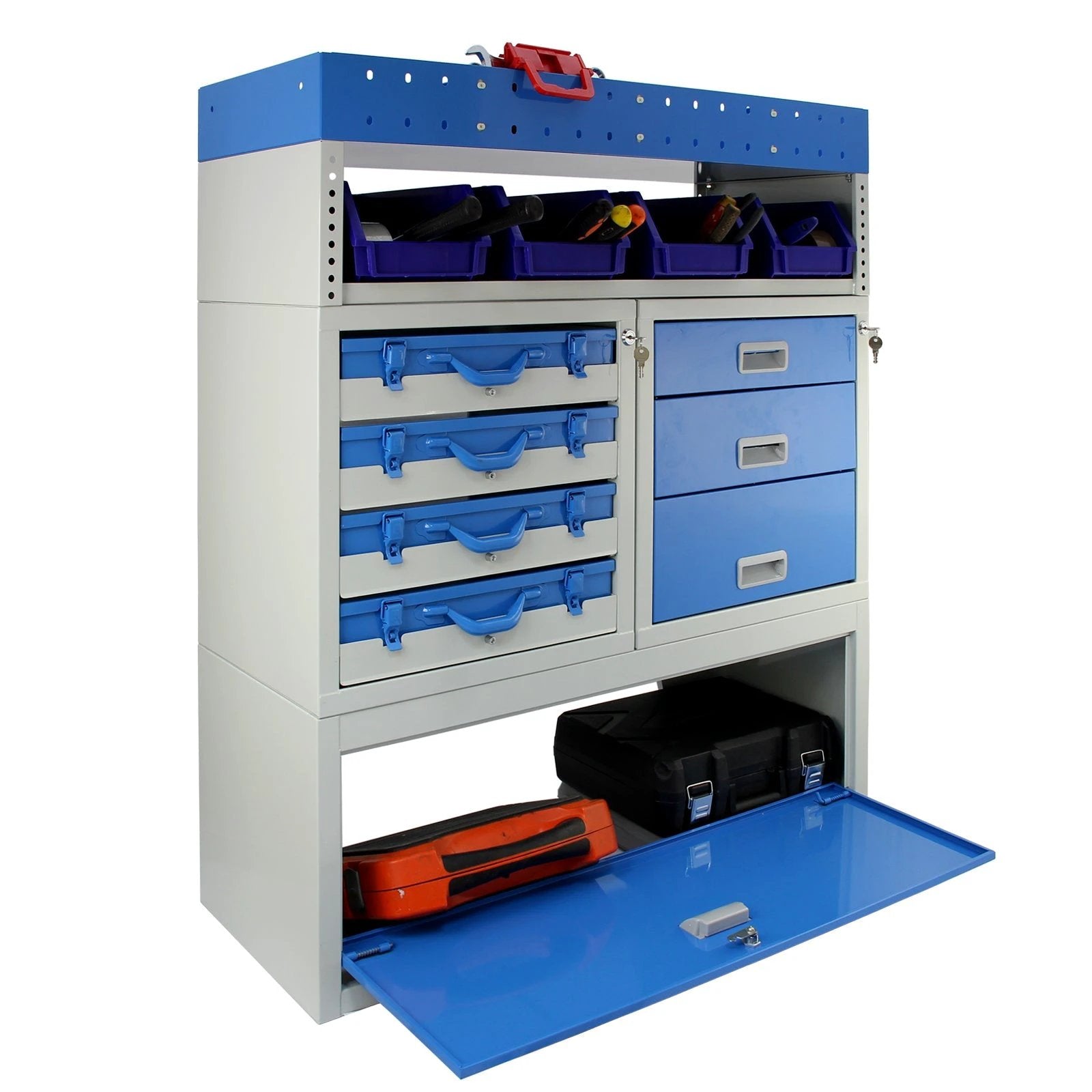 Monster Racking Tempest Metal Van Shelving Bundle by Monster Shop