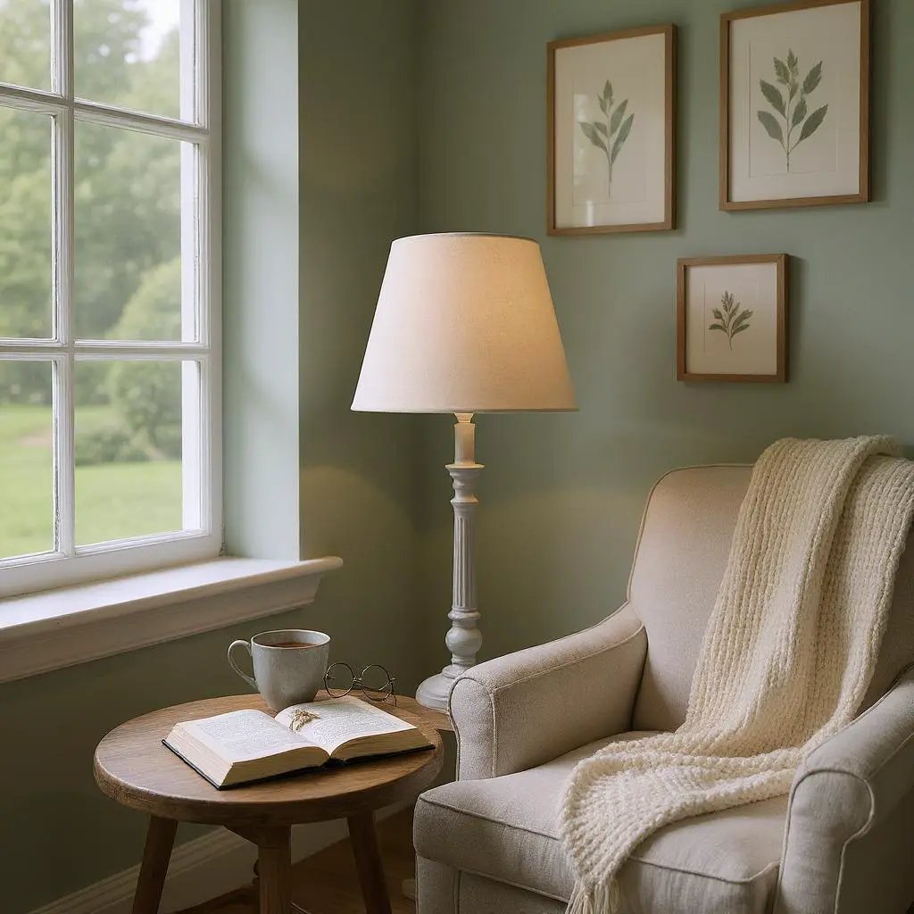 MSL 54CM LAMP AND SHADE - Lamp