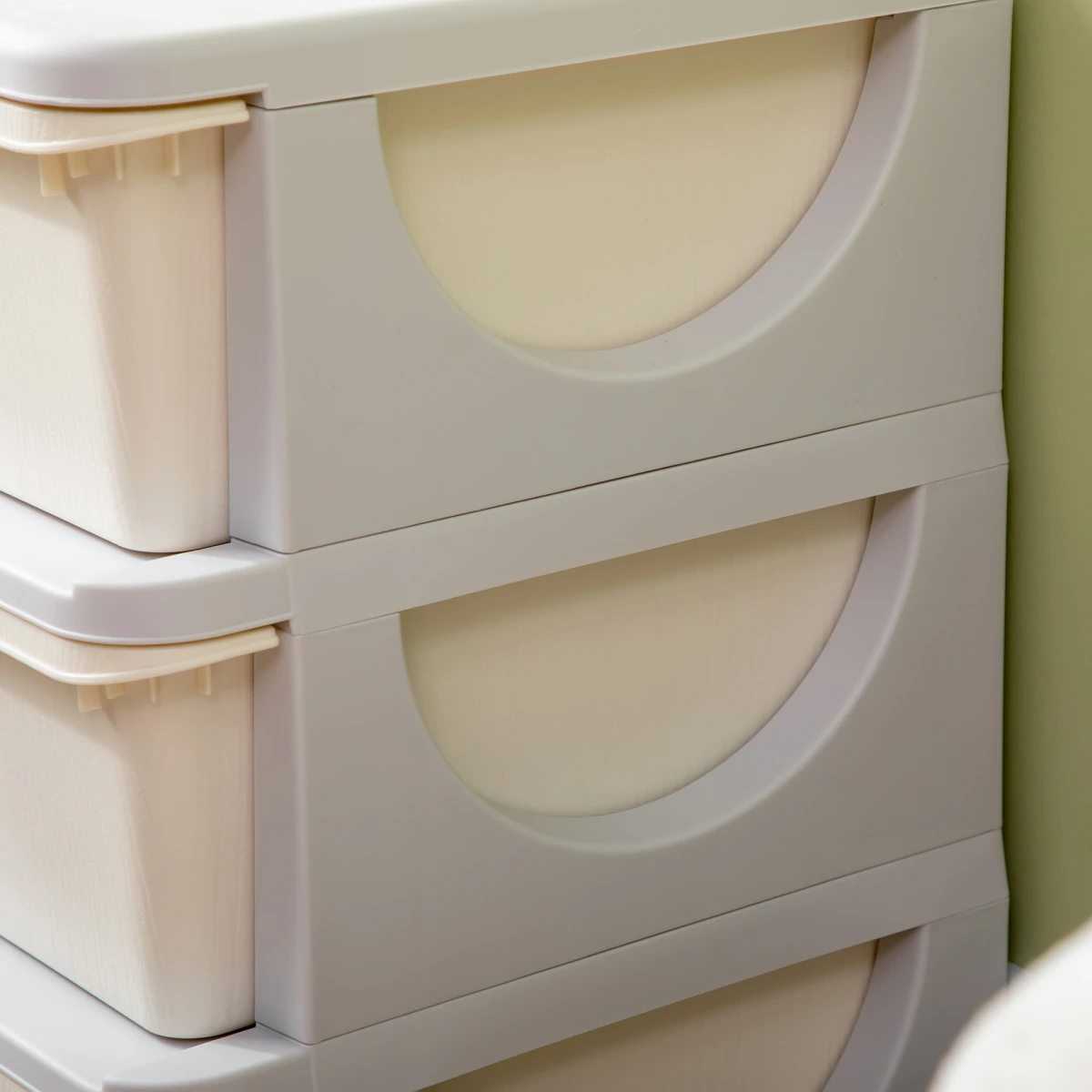 Homcom HOMCOM Kids Storage Unit Three Drawer Stable Base - Chest of Drawers