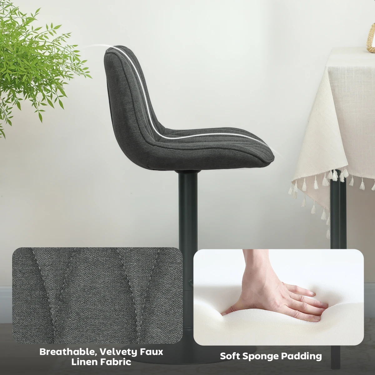 Height bar stool by N/A