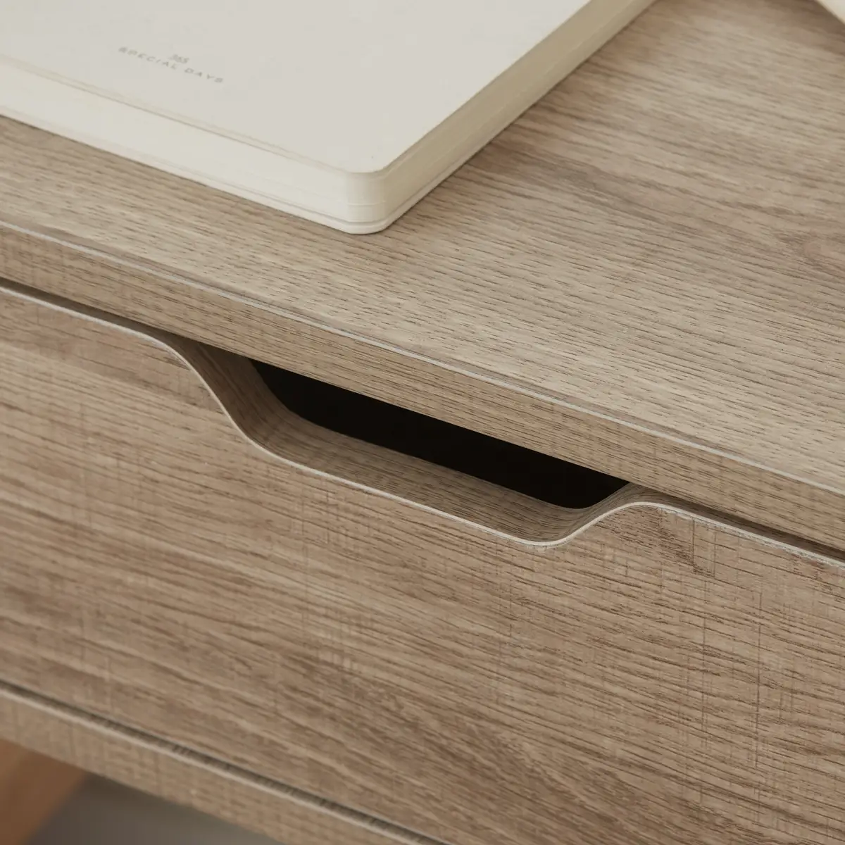 HOMCOM HOMCOM Floating Nightstand Set of 2, Wall Mounted Bedside Table with Drawer - Bedside Table