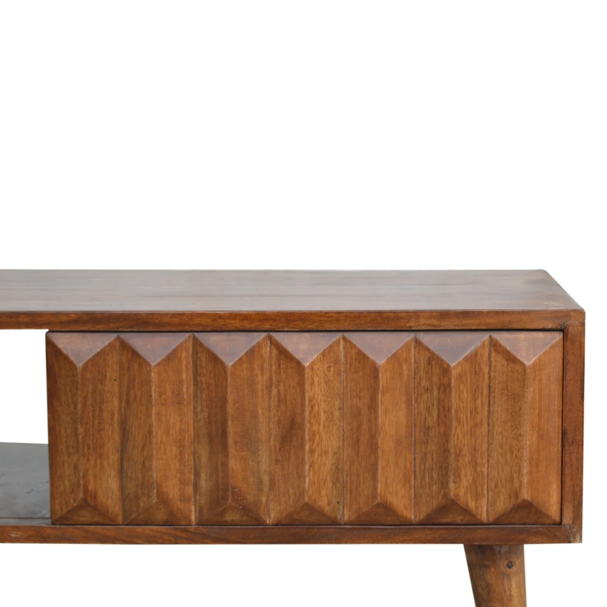 Artisan Media Unit 120cm Prism Door Living Room Console by Artisan Furniture