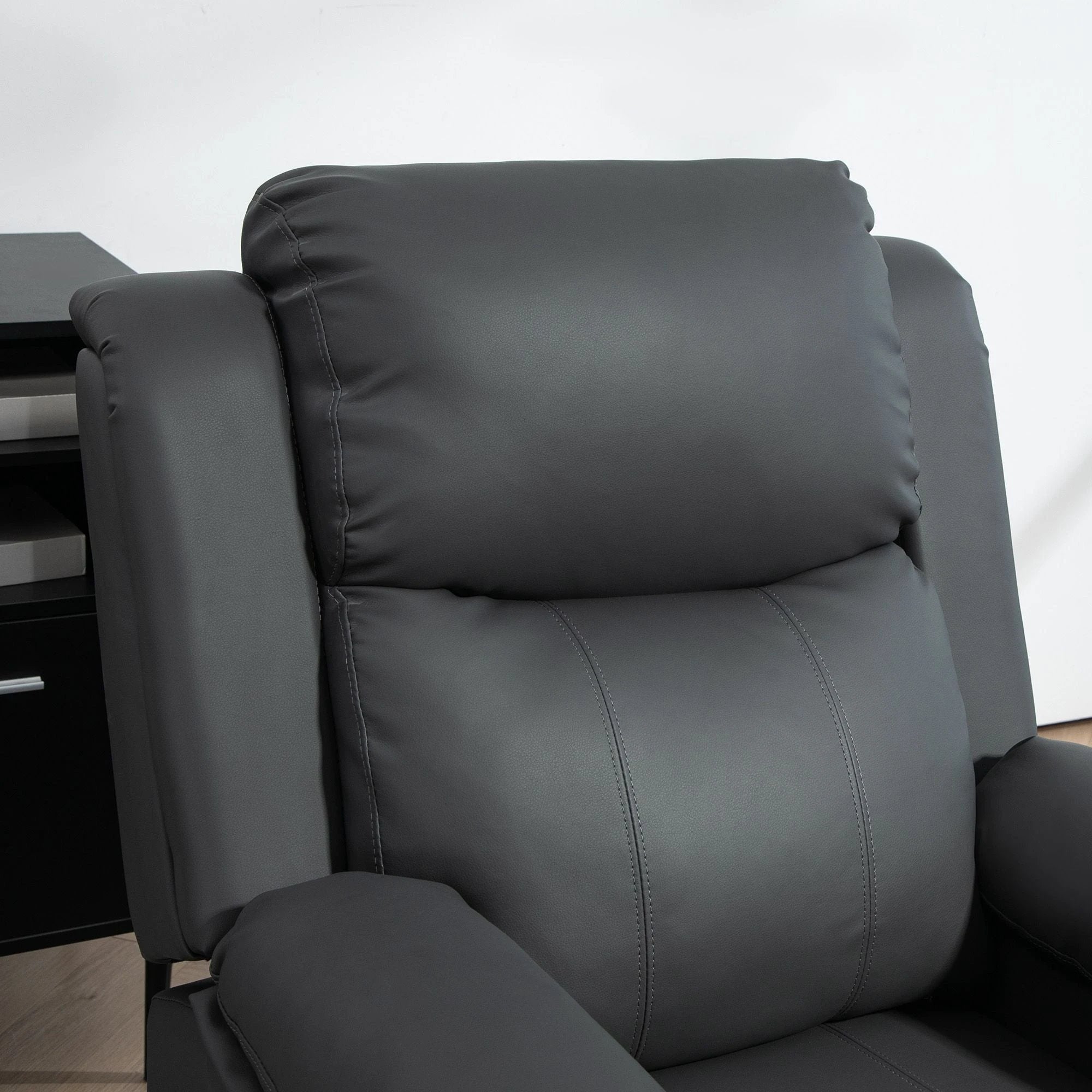 HOMCOM Riser and Recliner Chair Power Lift Recliner with Remote - Recliner
