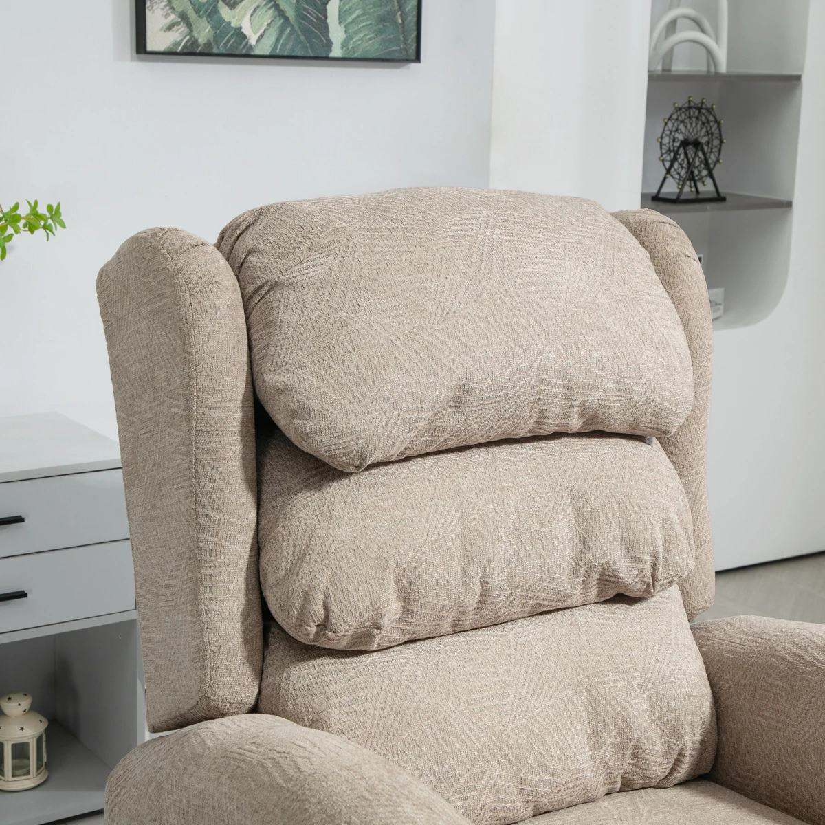 HOMCOM Lift Recliner Chair Oversized Remote for Elderly by HOMCOM