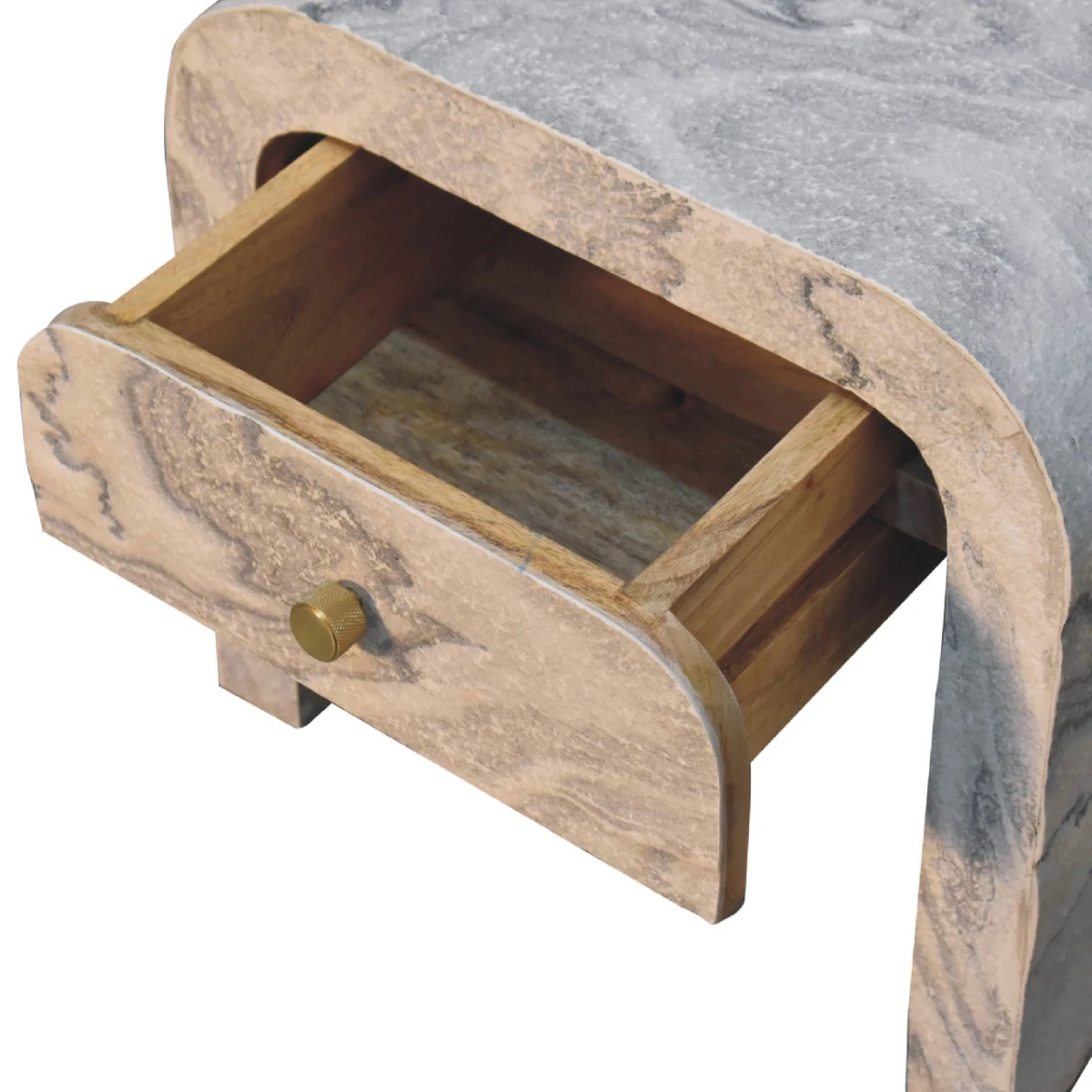 Artisan Bedside Compact Mango Wood Bedroom by Artisan Furniture