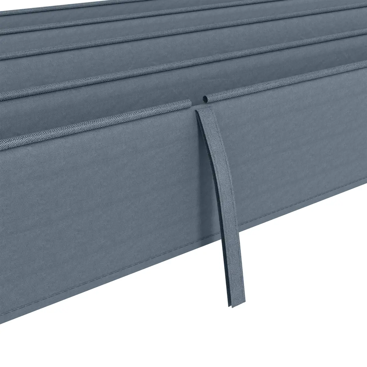 Outsunny Outsunny Pergola Sun Shade Cover Roof Replacement for 3 x 2.15m Pergola, Grey - Gazebos