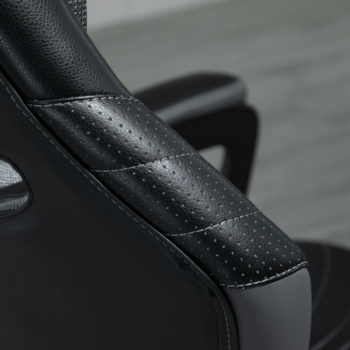 Vinsetto Vinsetto Racing Gaming Chair With Armrests Swivel Wheels Ergonomic PU Leather For Home Office Gaming - Office Chair