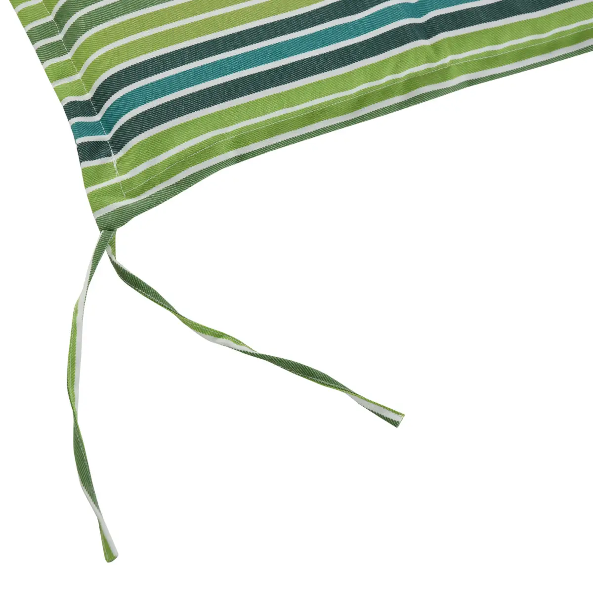 Unbranded 2 PCS Patio Bench Swing Chairs Garden Chairs 2 Seat Cushion Mat Strips Green - Hammocks