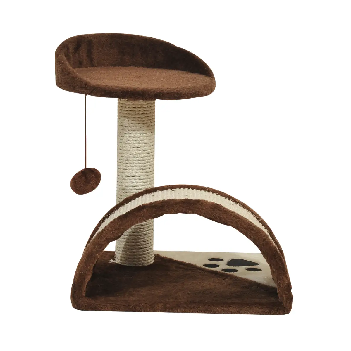 Pawhut Cat Tree Kitten Scratching Scratcher Cosy Sisal Home Play Rest Activity Exercise - Cat Tree