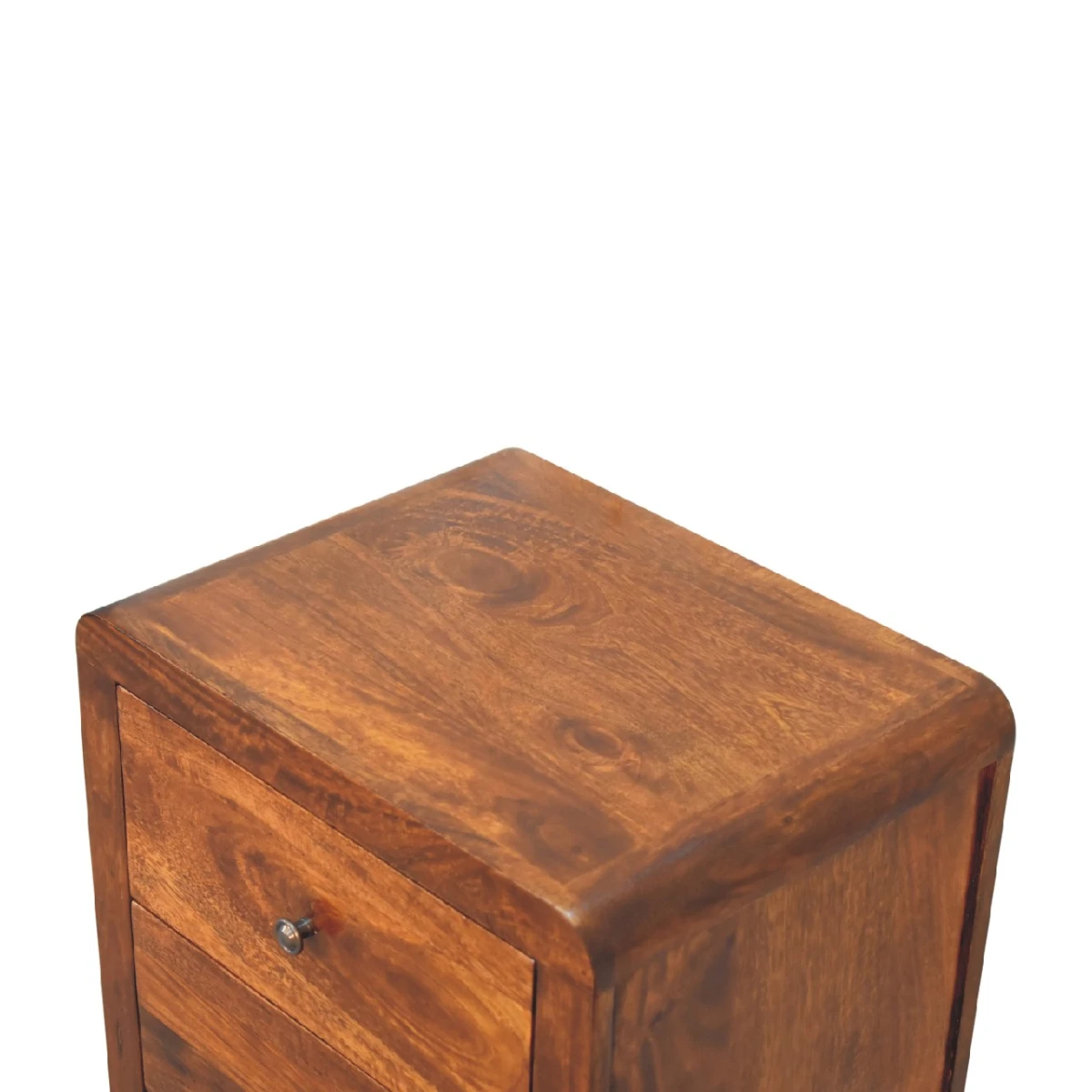 Artisan Furniture Artisan Bedside 3-Drawer Brass Knobs Bedroom - Bedside Table