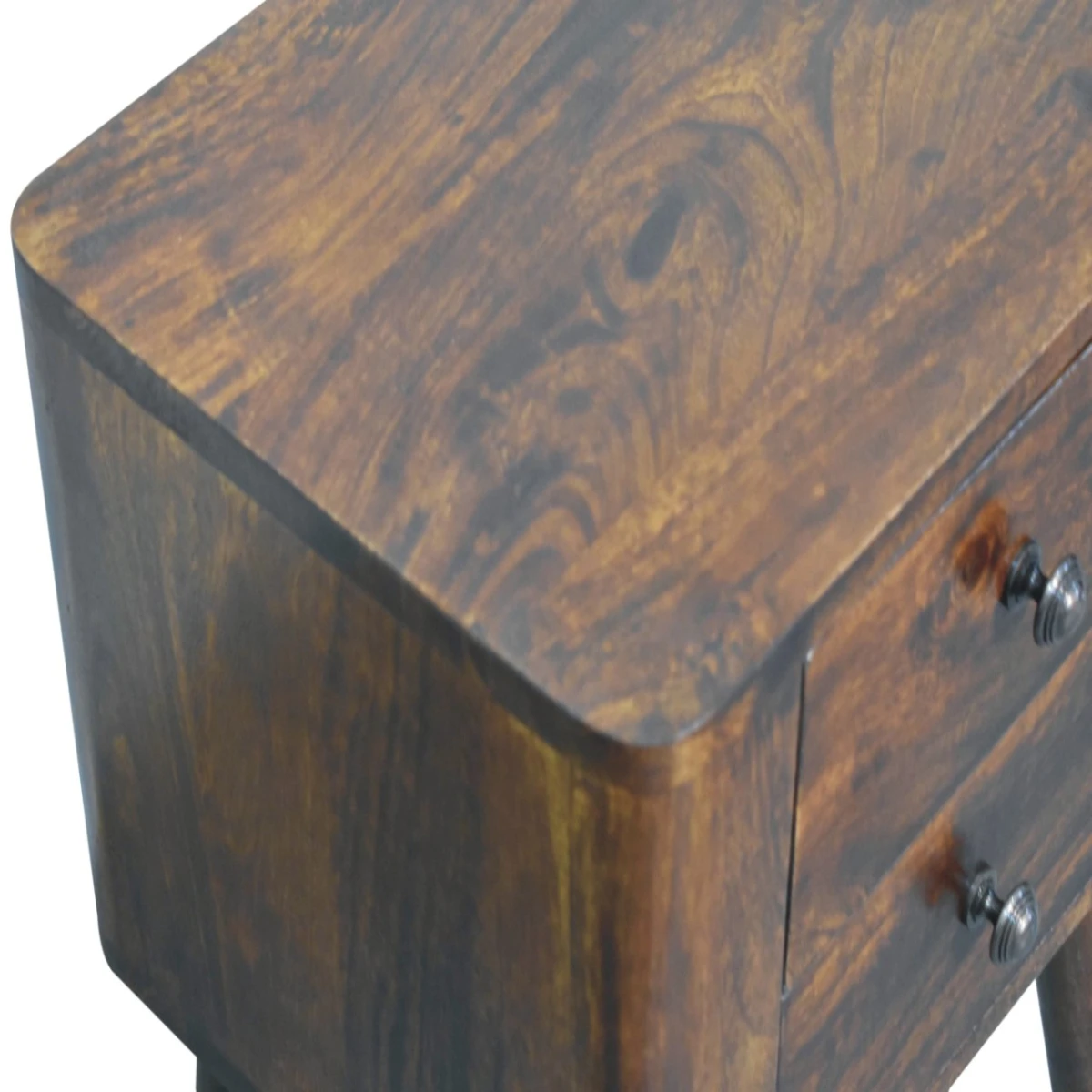 Artisan Bedside Table Mango Wood 2-Drawer Bedroom by Artisan Furniture