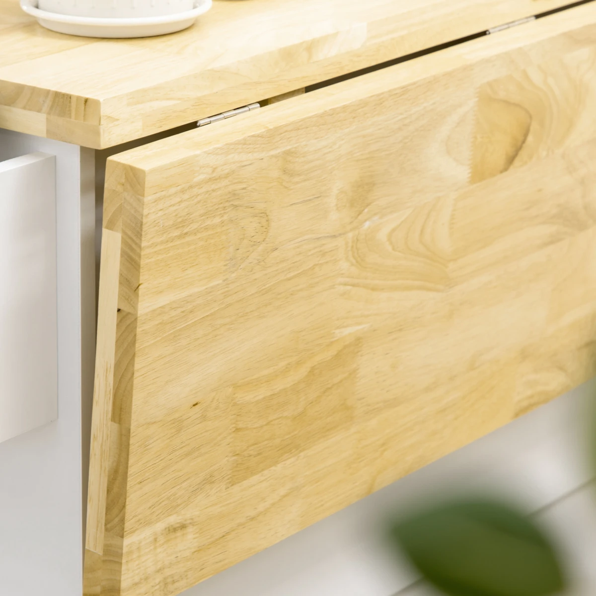 Unbranded Home Symphony Kitchen Island Compact Drop Leaf For Home Use - Uncategorized