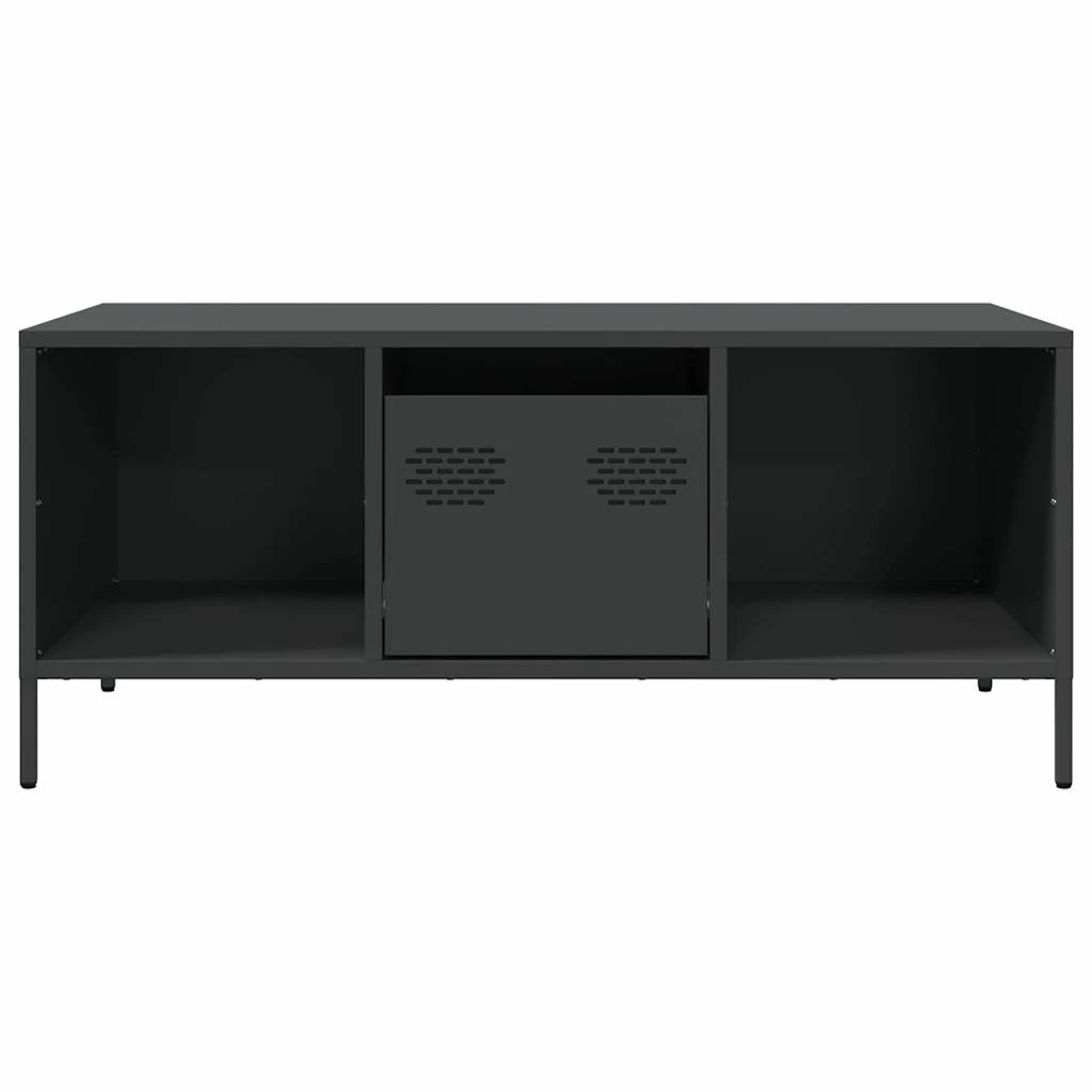 Premium Grade VidaXL Coffee Table 101.5x50x43.5 Cm Cold Rolled Steel For Living Room by vidaXL