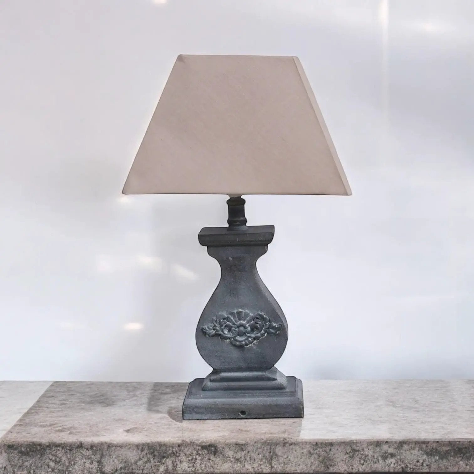 MSL 43CM LAMP AND SHADE - Lamp