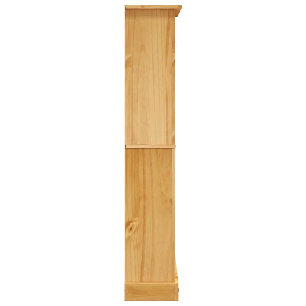 vidaXL vidaXL 4-Tier Bookcase Mexican Pine Corona Range 80x29x150 cm - Bookcase
