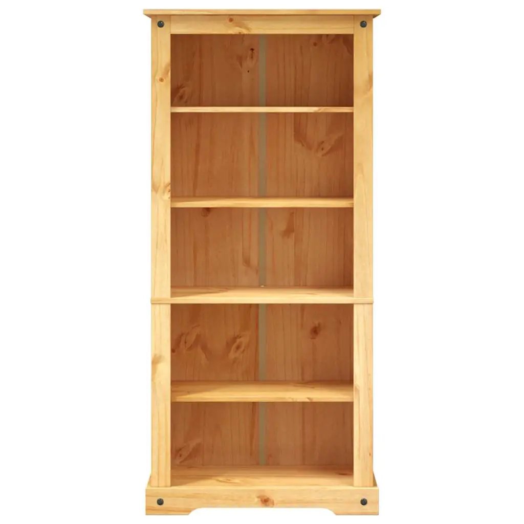 vidaXL vidaXL 5-Tier Bookcase Mexican Pine Corona Range 80x40x170 cm - Bookcase