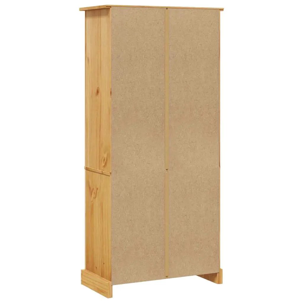 vidaXL vidaXL 5-Tier Bookcase Mexican Pine Corona Range 80x40x170 cm - Bookcase