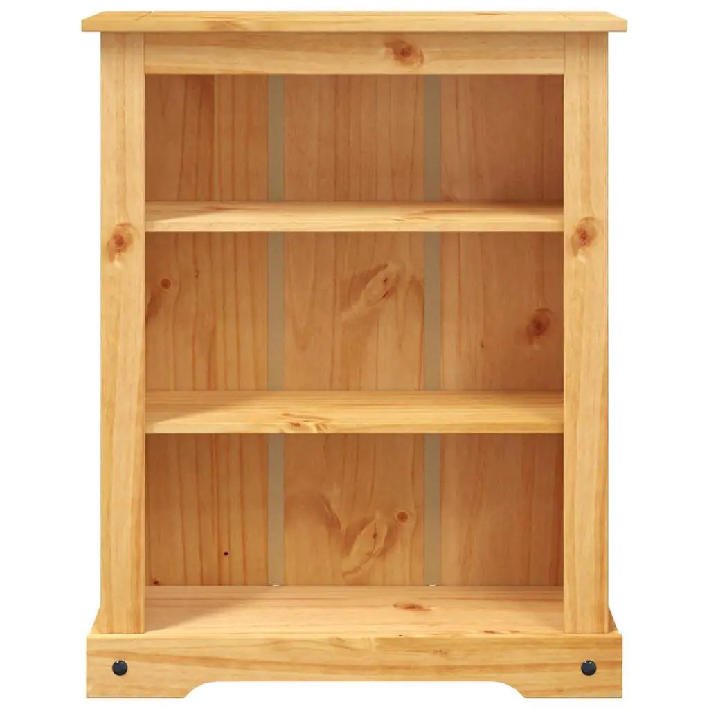 vidaXL vidaXL 3-Tier Bookcase Mexican Pine Corona Range 80x29x100 cm - Bookcase