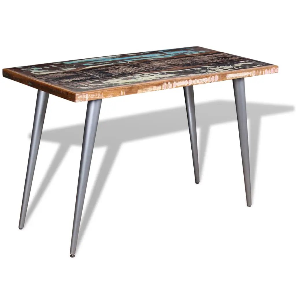 vidaXL vidaXL Dining Table Solid Reclaimed Wood 120x60x76 cm - Dining Table
