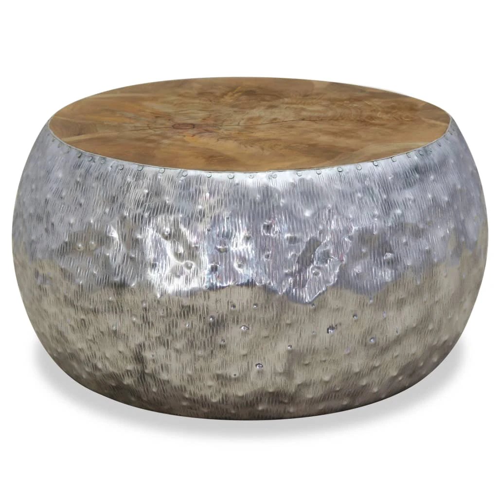 VidaXL CoffeeTable 60x60x30 TeakTop Lounge by vidaXL